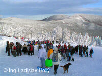 Pustevenské sněhovánky, 2004