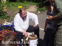 Sousedské slavnosti 2009 - ražba mincí
